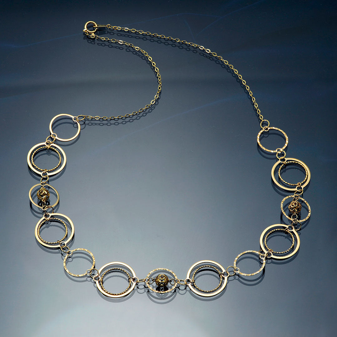 イエローゴールド ネックレス ｜ NK09263 – 大阪心斎橋 宝寿堂〈HOUJUDO〉