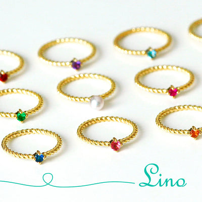 The new baby ring "Lino" from Hojudo is now on sale!