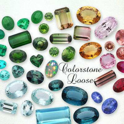 Colored stone loose stones are now available for purchase online!