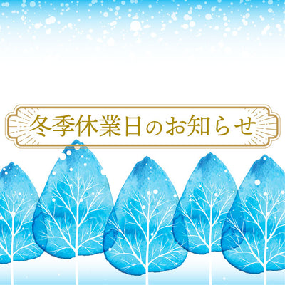 About Hojudo's winter holidays