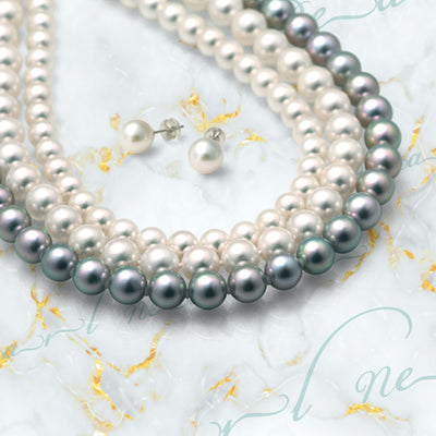 Spring pearl necklace special feature