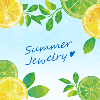 Summer jewelry special page opens to brighten up the summer