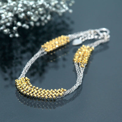 Yellow gold & white gold bracelet | BB01496