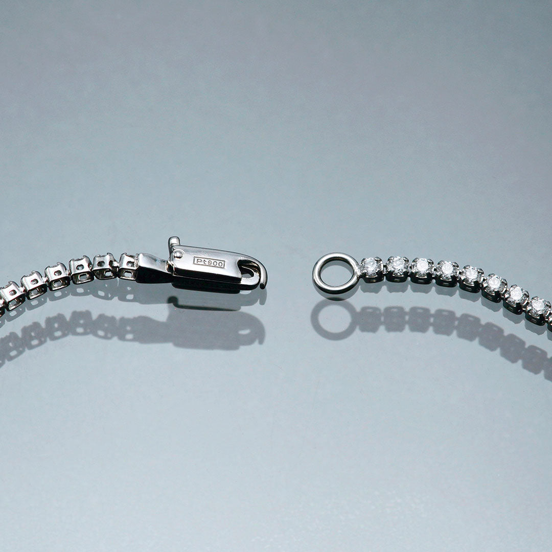 ダイヤモンドプレスレットダンシング❤️ ハワイアンジュエリー ブレスレット ダンシングダイヤモンド K18