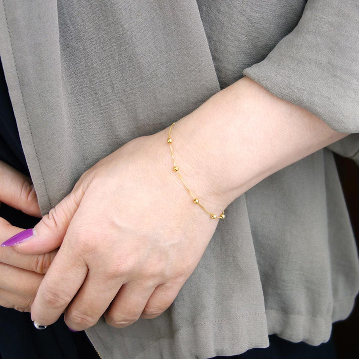 イエローゴールド ブレスレット ｜ BB01552