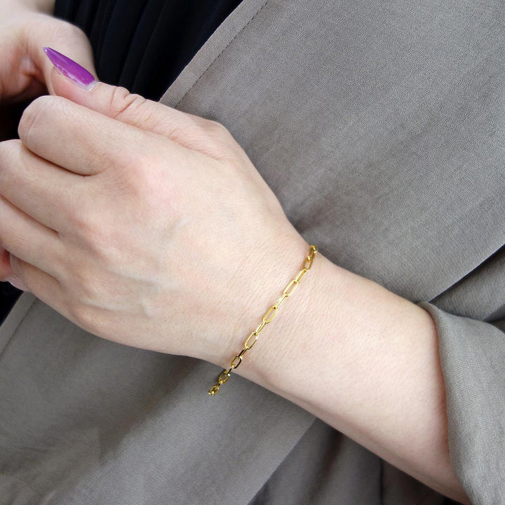 イエローゴールド ブレスレット ｜ BB01557