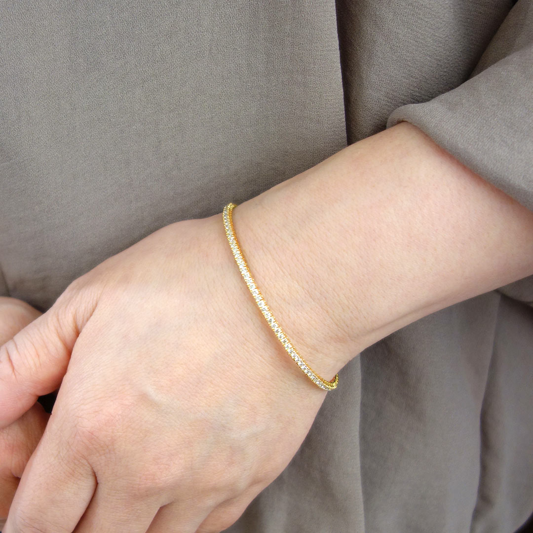 ダイヤモンド バングル ｜ BB01559