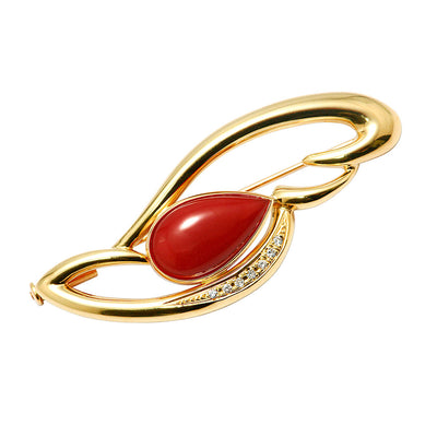 <tc>Coral Brooch ｜ BX01977</tc>