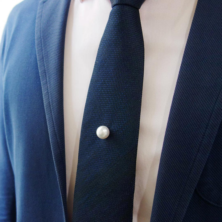 南洋白蝶真珠パール タックピンブローチ ｜ BX01978