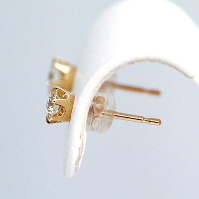 Diamond earrings ｜ EP03809<br>(0.209ct/F/SI1/Good, 0.224ct/F/SI1/Good)