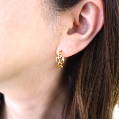 <tc>Yellow GOld Earrings ｜ EP03396</tc>