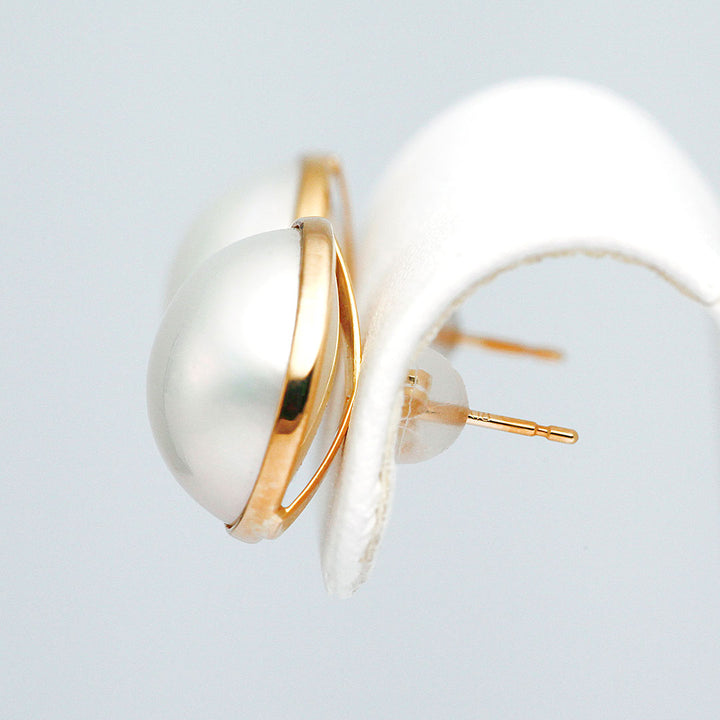 Mabe pearl earrings ｜ EP03446