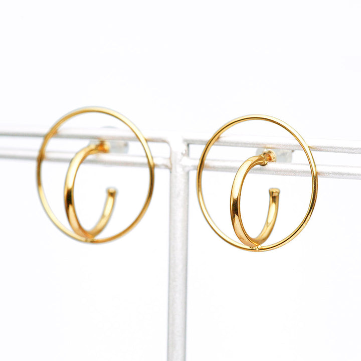 イエローゴールド ピアス ｜ EP03456