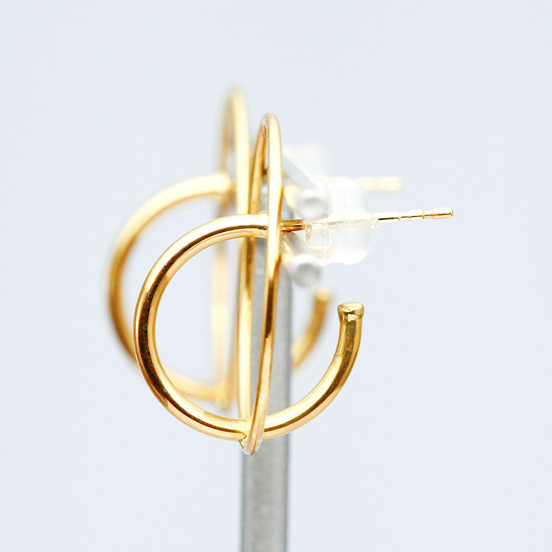 イエローゴールド ピアス ｜ EP03456