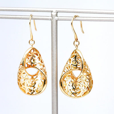 <tc>Yellow Gold Earrings ｜ EP03504</tc>