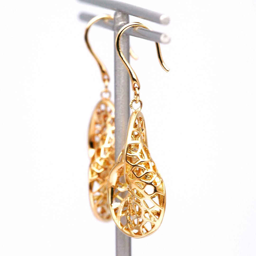 <tc>Yellow Gold Earrings ｜ EP03504</tc>