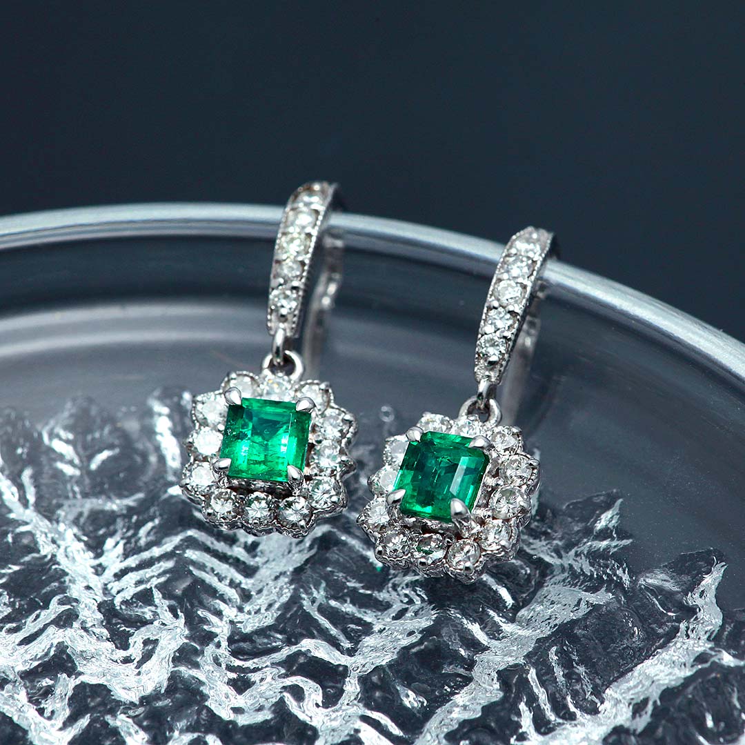 <tc>Emerald Earring | EP03511</tc>