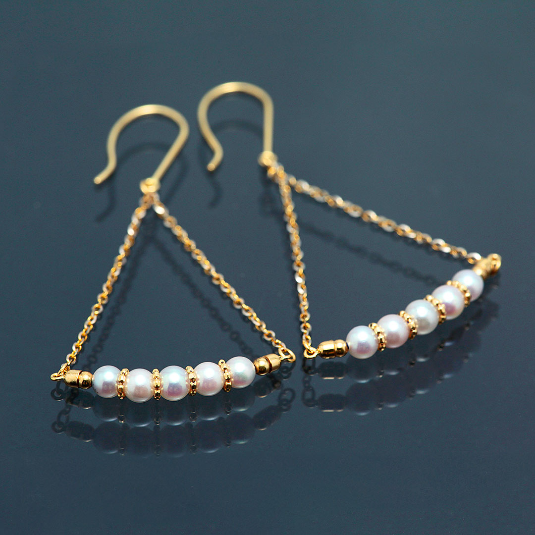 Akoya pearl earrings ｜ EP03565