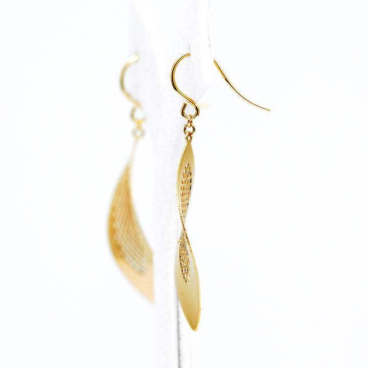 イエローゴールド ピアス ｜ EP03643