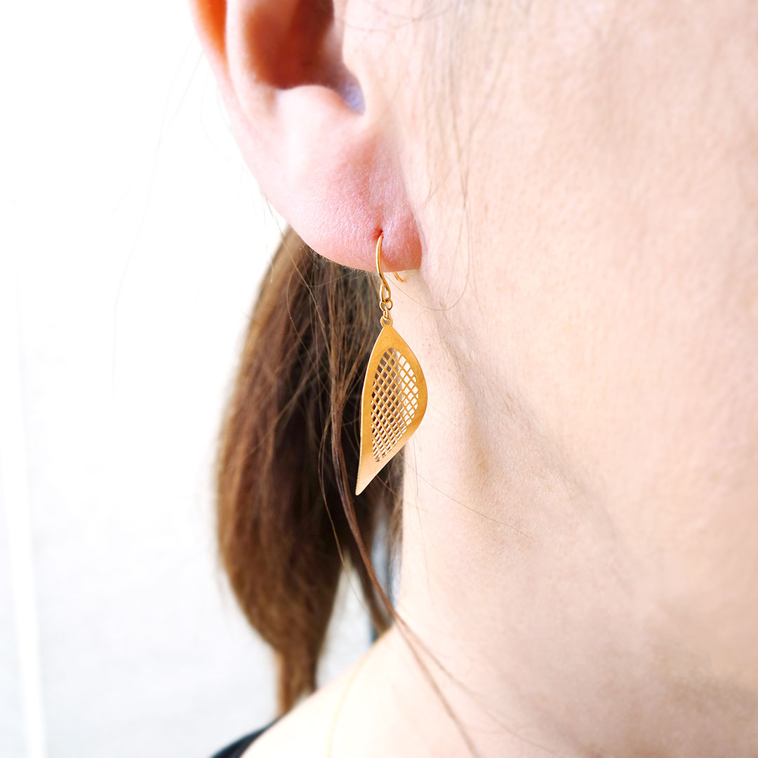 イエローゴールド ピアス ｜ EP03643