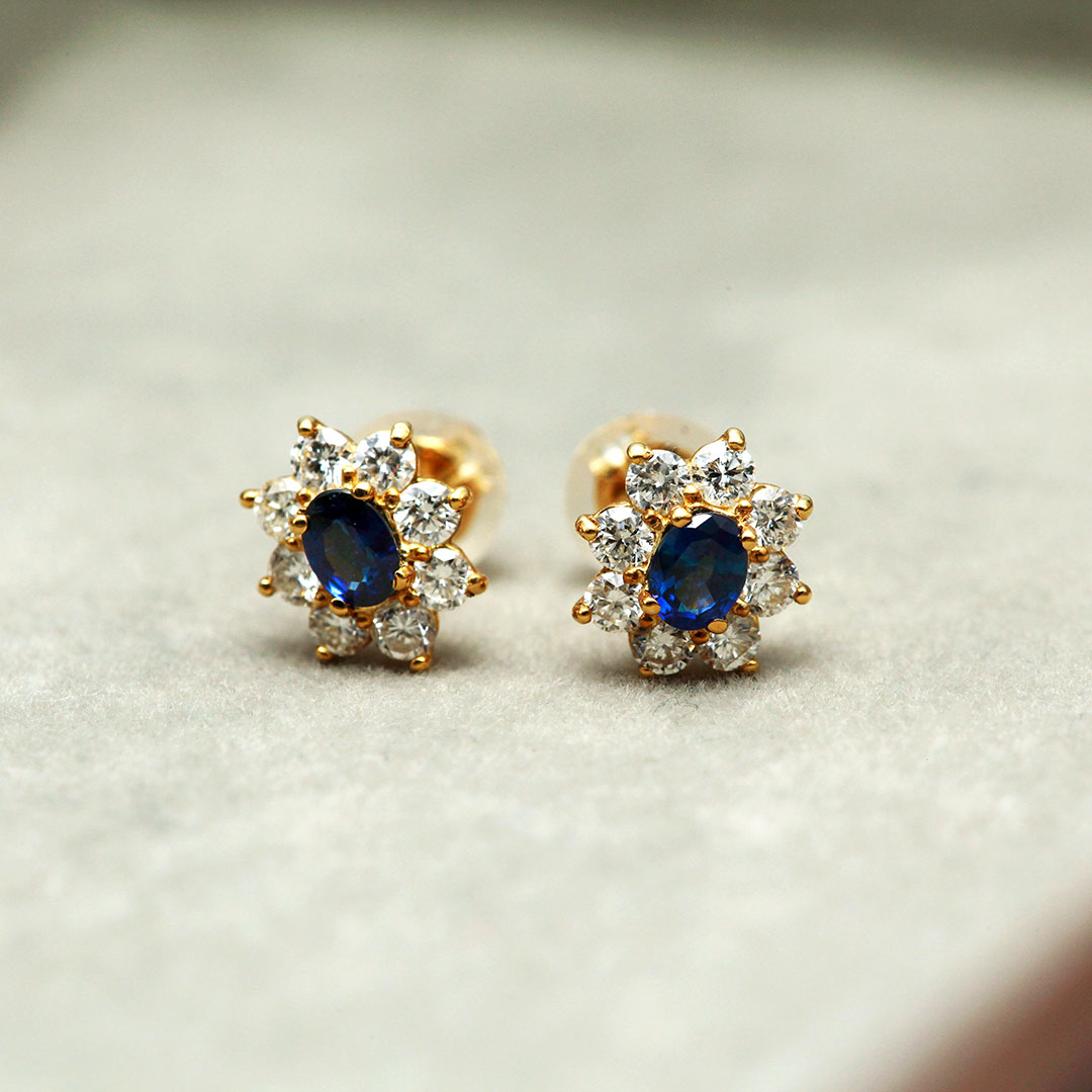 サファイア ピアス ｜ EP03665