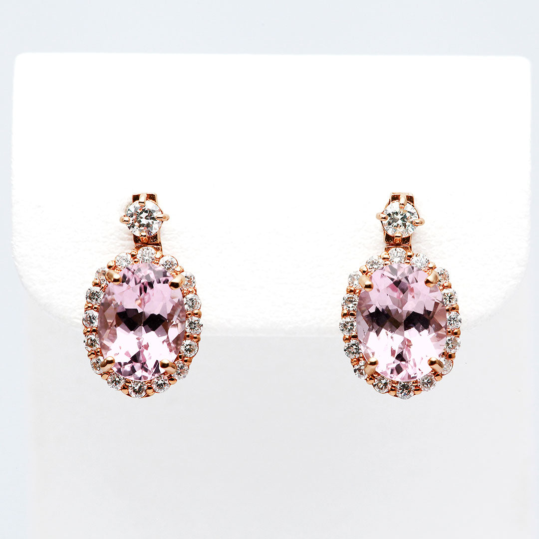 Morganite Earrings | EP03726