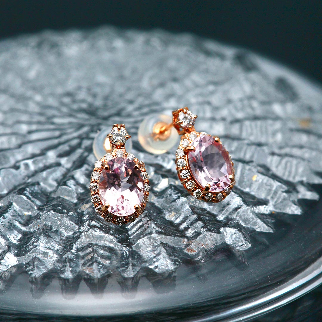 Morganite Earrings | EP03726