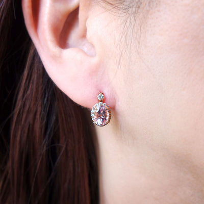 Morganite Earrings | EP03726