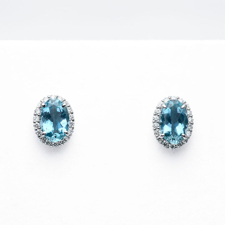 アクアマリン ピアス ｜ EP03740