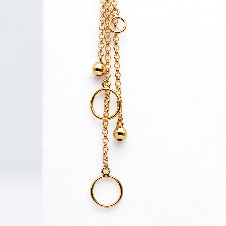 イエローゴールド ピアス ｜ EP03752