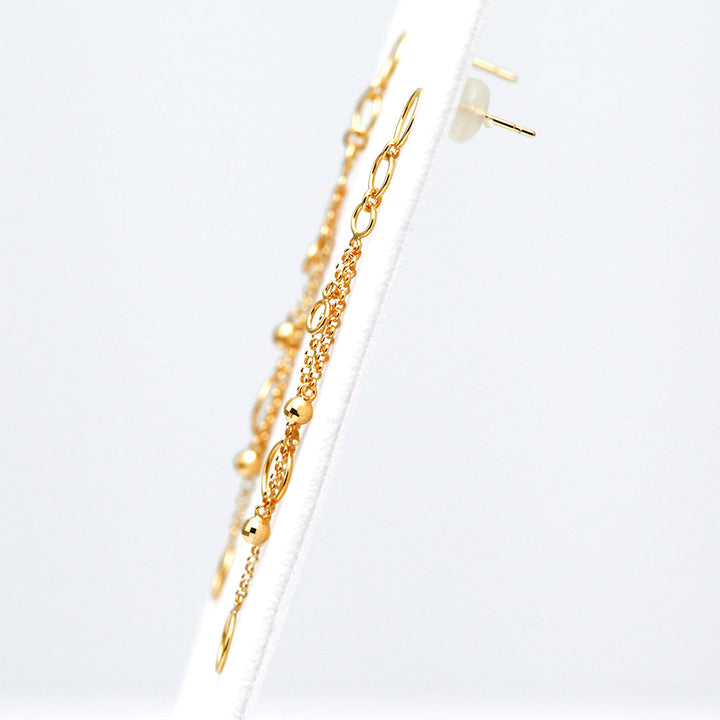 イエローゴールド ピアス ｜ EP03752