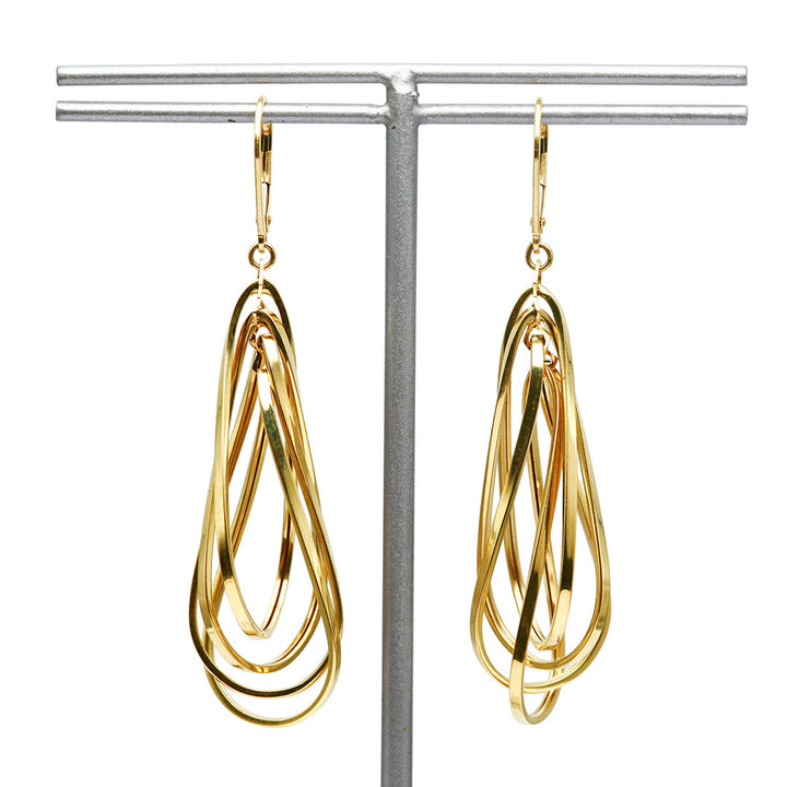 イエローゴールド ピアス ｜ EP03765