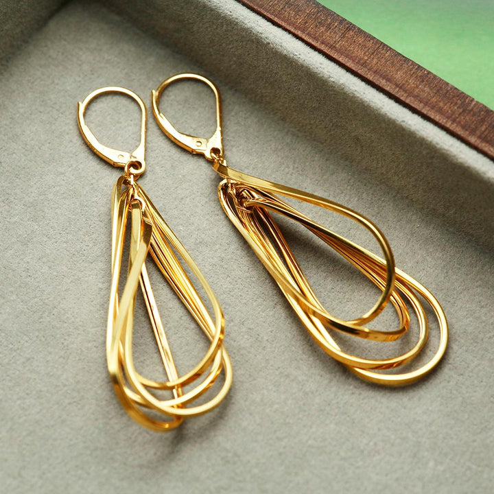 イエローゴールド ピアス ｜ EP03765