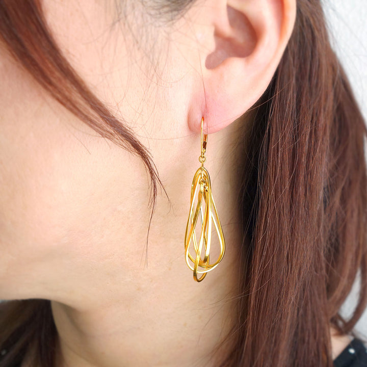 イエローゴールド ピアス ｜ EP03765