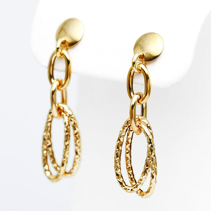 <tc>Yellow gold earrings ｜ EP03766</tc>