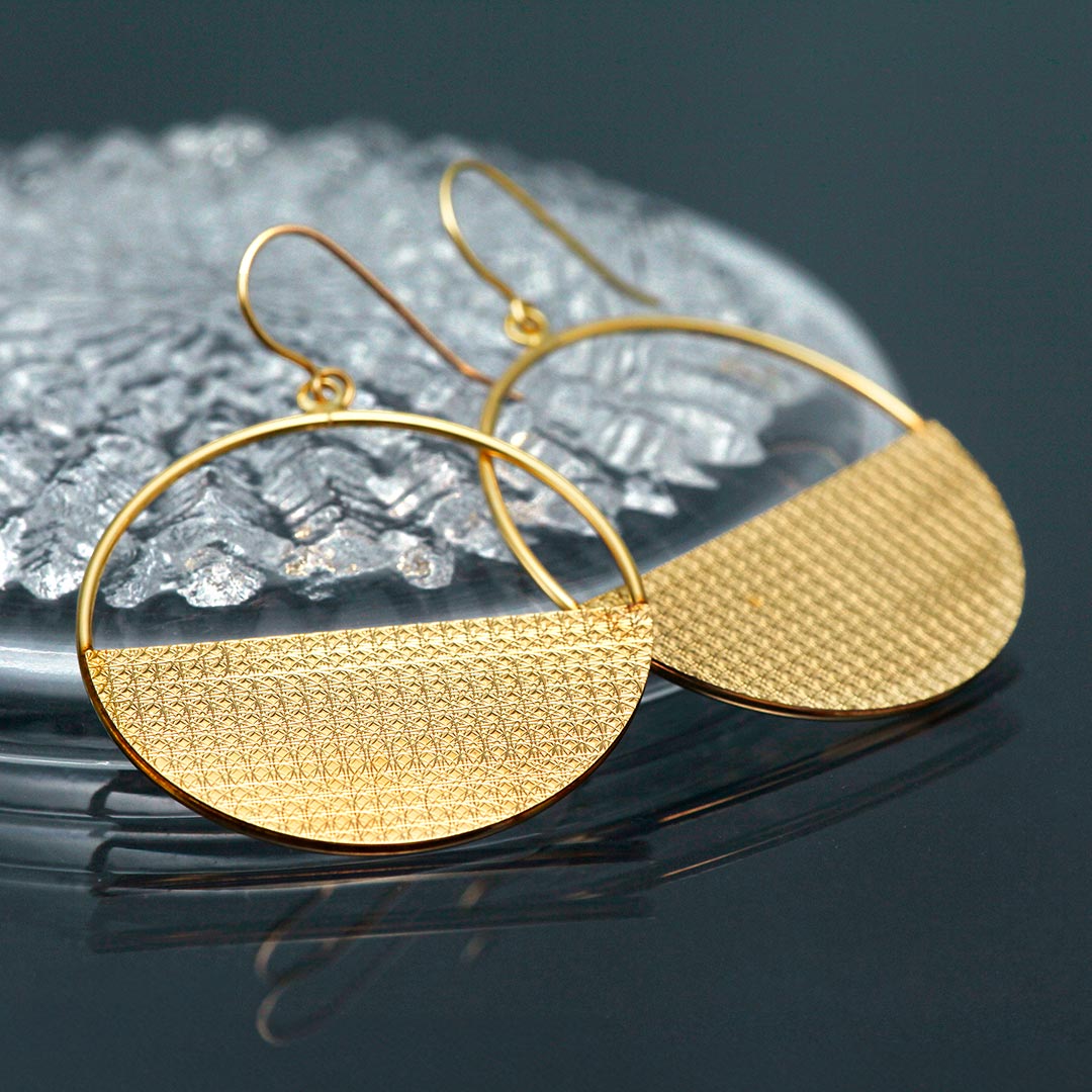 イエローゴールド ピアス ｜ EP03768