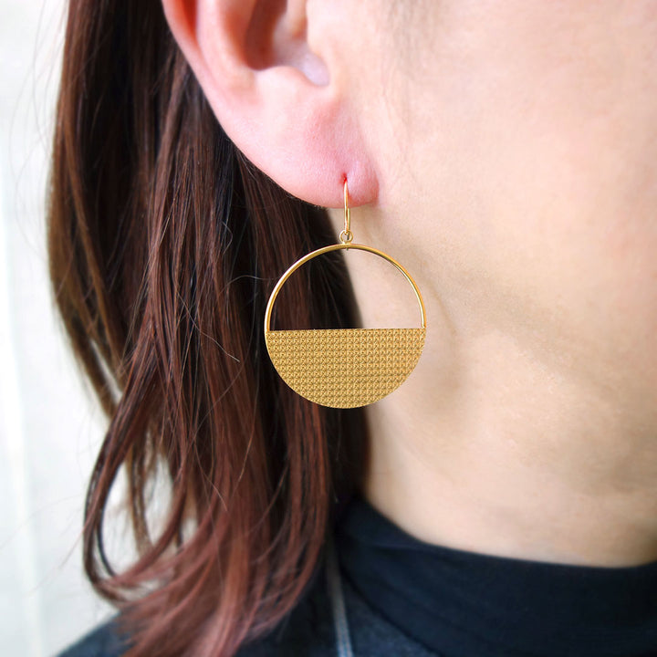 イエローゴールド ピアス ｜ EP03768