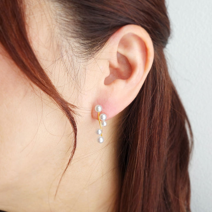 Akoya pearl earrings ｜ EP03806
