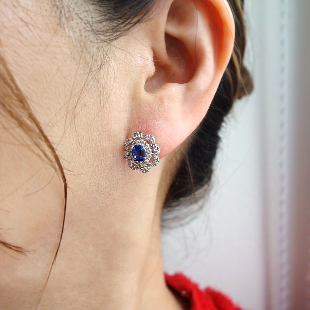 サファイア ピアス ｜ EP03839