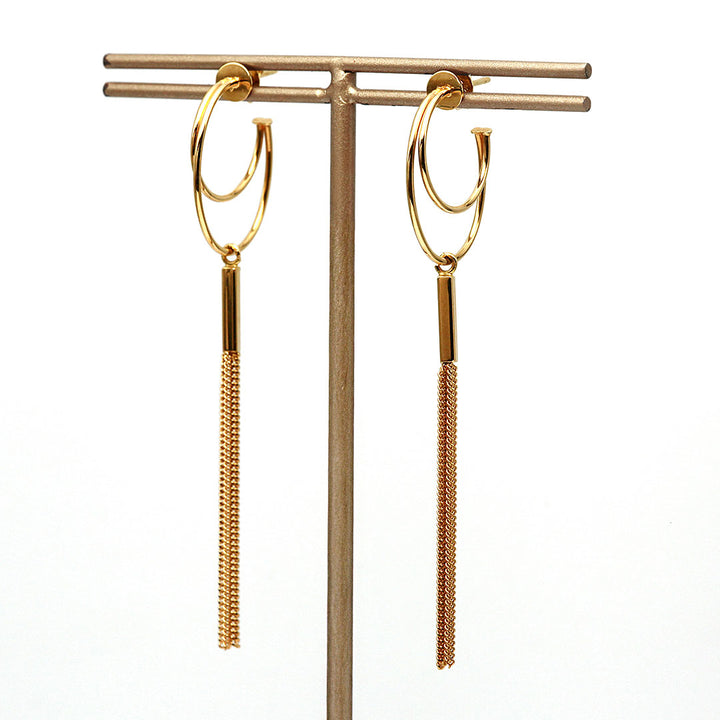 イエローゴールド ピアス ｜ EP03876