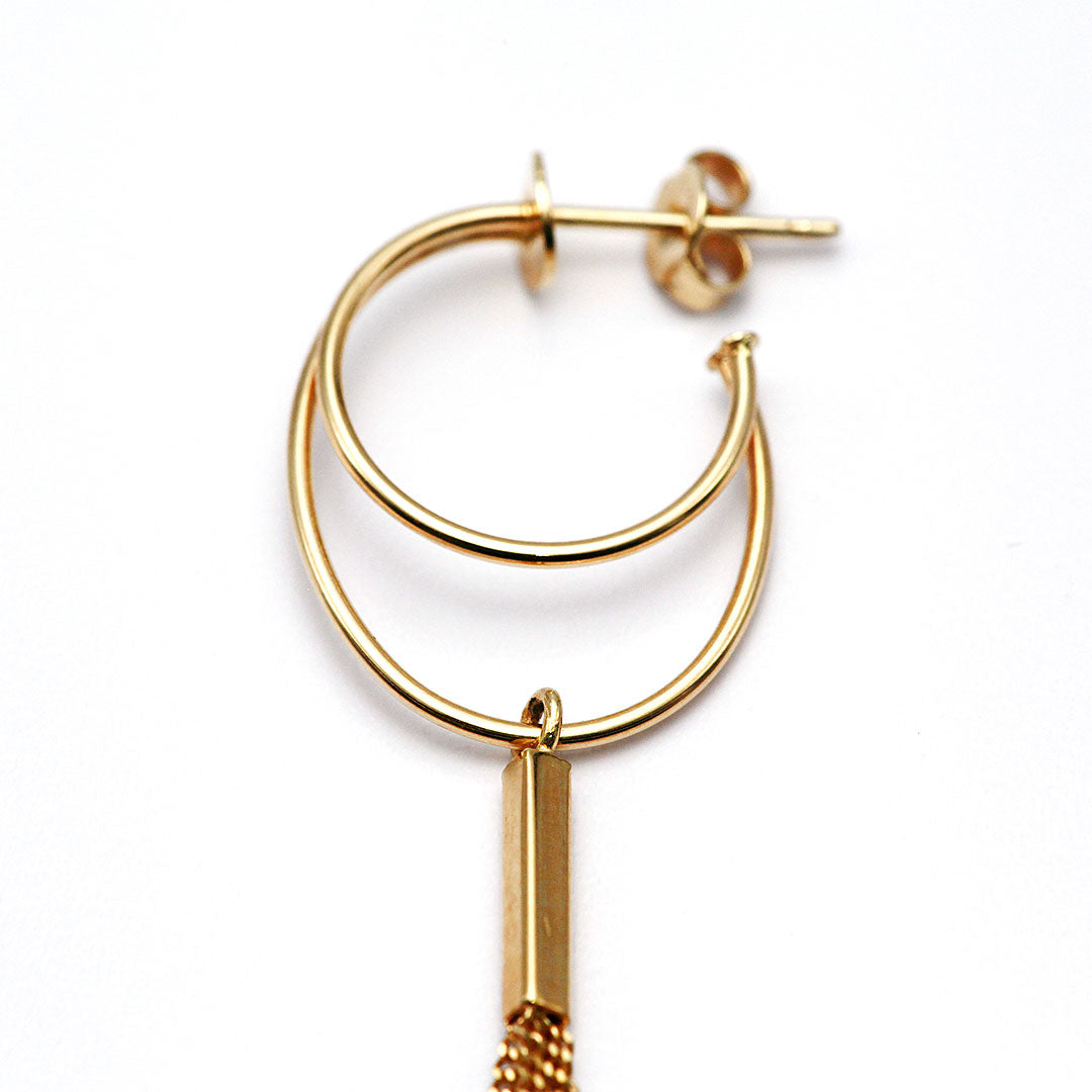 イエローゴールド ピアス ｜ EP03876