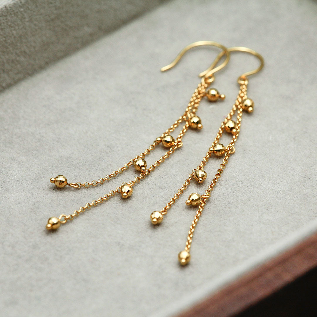 <tc>Yellow gold Earrings ｜ EP03879</tc>
