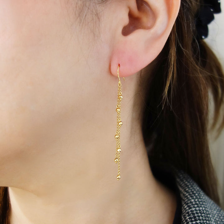 <tc>Yellow gold Earrings ｜ EP03879</tc>