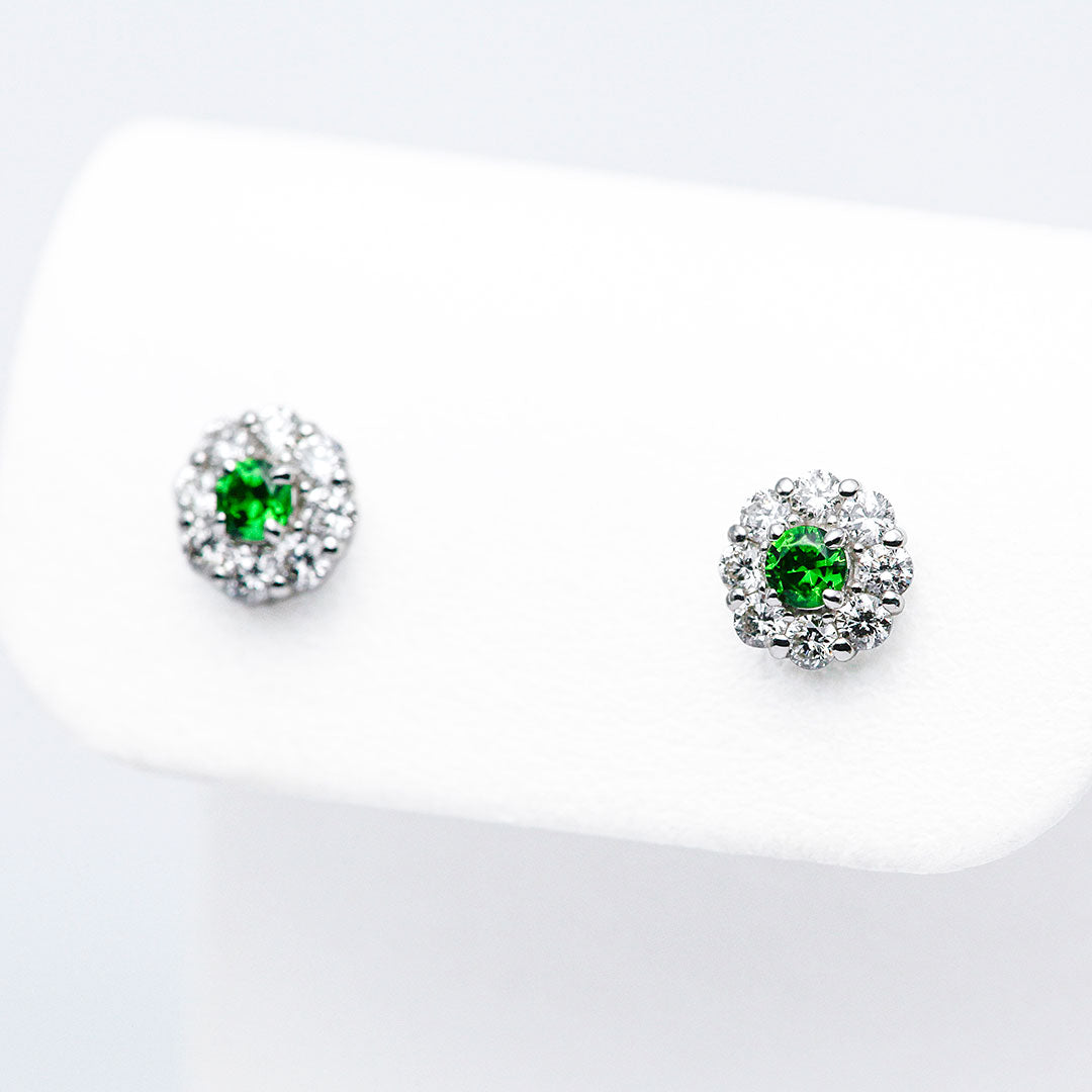 <tc>Demantoid Garnet Earrings ｜ EP03880</tc>