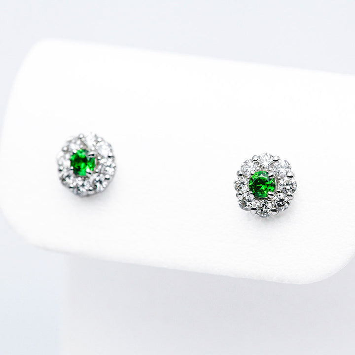 <tc>Demantoid Garnet Earrings ｜ EP03880</tc>
