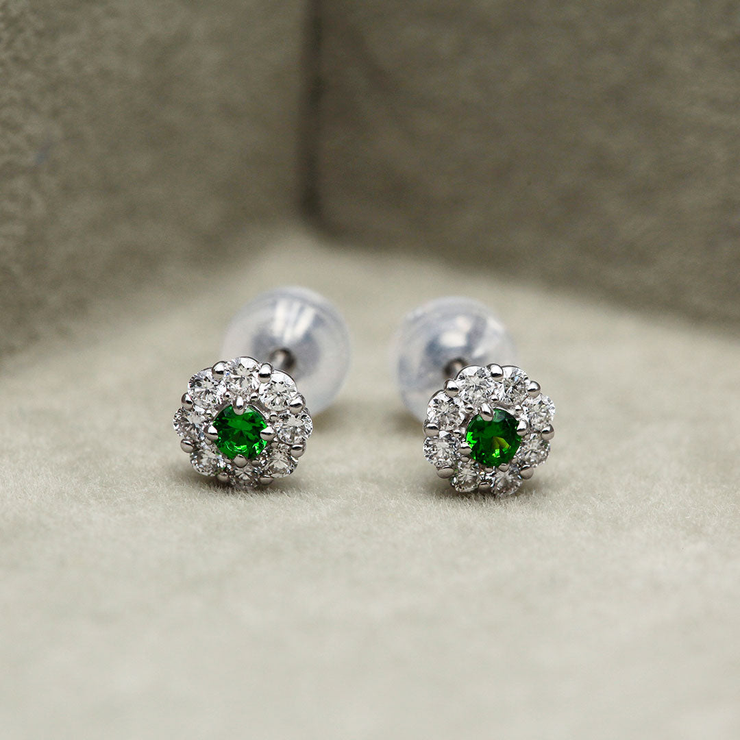 <tc>Demantoid Garnet Earrings ｜ EP03880</tc>