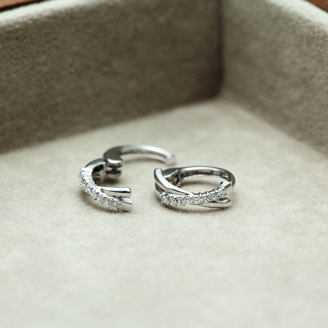 ダイヤモンド イヤリング ｜ EX04361