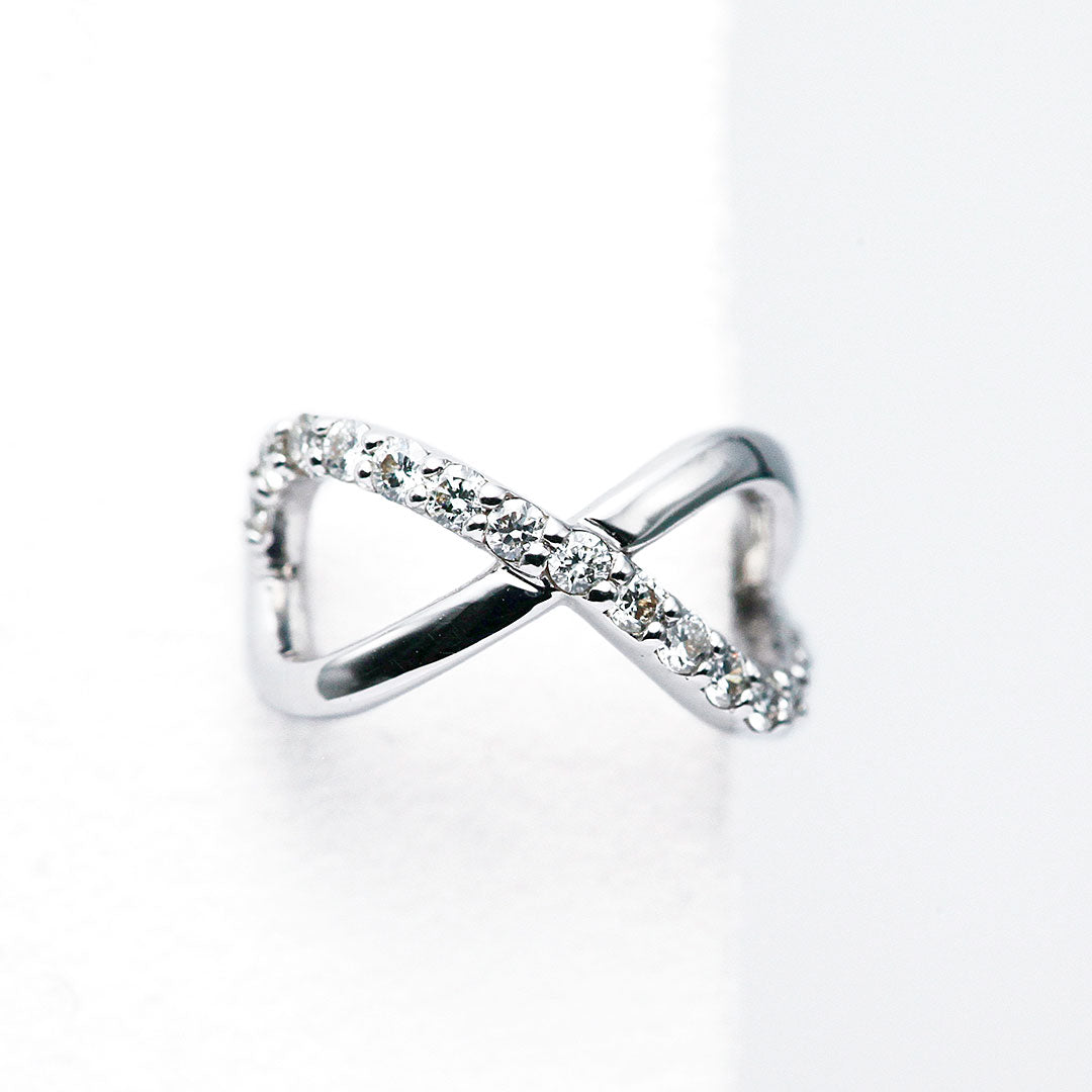 ダイヤモンド イヤーカフ