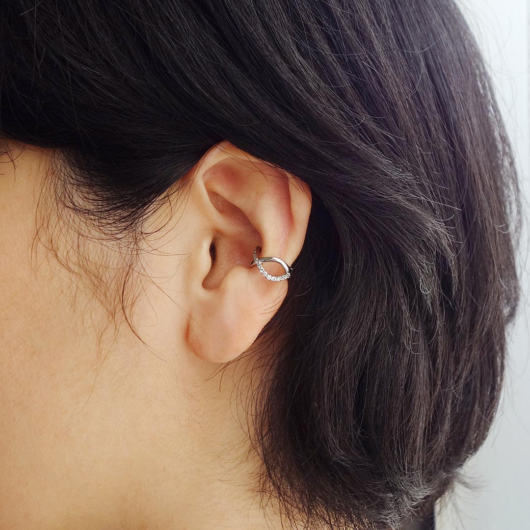 ダイヤモンド イヤーカフ ｜ EX04380