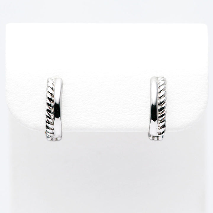 イエローゴールド×ホワイトゴールド ピアリング ｜ EX04398